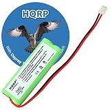 HQRP Battery compatible with Dogtra BP12RT BP-12 28AAAM4SMX 40AAAM4SMX Replacement plus Coaster