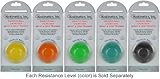 Isokinetics Inc. Hand Exercise Squeeze Ball - Round - Blue - Firm