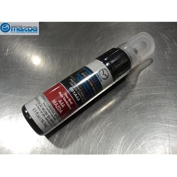 Set A Shopping Price Drop Alert For NEW OEM MAZDA TOUCH UP PAINT MARKER AND BRUSH COMBO TRUE RED A4A