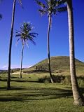 Anakena Beach, Easter Island, Chile Photographic Poster Print, 18x24