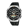 Casio CASIO Collection Men - Reloj anal�gico - digital de caballero de cuarzo con correa de resina negra (alarma, cron�metro, luz, solar) - sumergible a 100 metros
