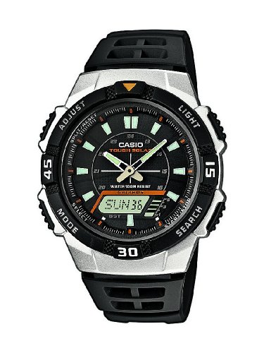 Casio Collection Herren-Armbanduhr Solar-Kollektion Analog-Digital Quarz AQ-S800W-1EVEF