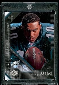 2008 Upper Deck (UD) Rookie Premiere # 2 DeSean Jackson RC - Rookie Card - Philadelphia Eagles - NFL Trading Card - In Protective Scew Down Display Case