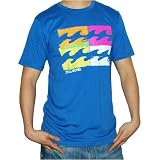 Mens Billabong Surf & Beach T-shirt - 2009 DESIGN (Quadraplex) - Large