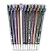 Set of 12 pcs Long Lasting Sparkle Glitter Eyeliner Lip Liner Pencils Set With Sharpener Cap Lady Cosmetic Gift