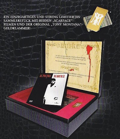 Scarface UNCUT (Scarface + Scarface 1932 + Zertifikat + Geldklammer) [Collector's Edition]