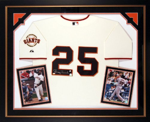 Barry Bonds San Francisco Giants Deluxe Framed Autographed Jersey