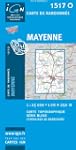 Carte de randonn�e : Mayenne