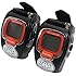 VECTORCOM Portable Digital Wrist Watch Walkie Talkie Two-Way Radio for Outdoor Sport Hiking, 462MHZ, black, 2pcs RD08