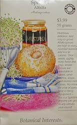 Alfalfa Sprouts Certified Organic Seeds 50 Grams