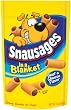Snausages in a Blanket, Beef & Cheese Snacks for Dogs, 7-Ounce Pouches (Pack of 12)
