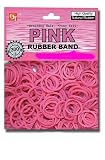  : color rubber band PINK pony tail holder braid hair holder