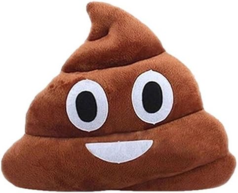 Weitengs Oi Emoji Smiley Emoticon Cushion Pillow Stuffed Plush Toy Doll Yellow
