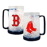 Boston Red Sox MLB Crystal Freezer Mug