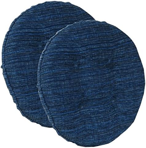 Polar Sapphire Blue Barstool Cushion (Set of 2)