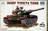 Japanese Type 74 Tank Model Kit by Trumpeter