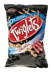 Jacob's Original Twiglets, 5.25-Ounce Bags (Pack of 16)