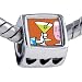 Pugster Bead Food Drink Photo Heart European Charm Beads Fits Pandora Bracelet