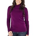 Mossimo&reg; Black: Ultrasoft Turtleneck Sweater - Plumb Plum