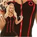 Plus Size Sexy Gothic Nurse Costume 1x/2x 3x/4x
