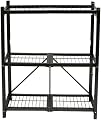Origami R3-01 General Purpose 3-Shelf Steel Collapsable Storage Rack, Small