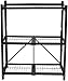 Origami R3-01 General Purpose 3-Shelf Steel Collapsable Storage Rack, Small