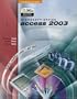 I-Series: Microsoft Office Access 2003 Introductory