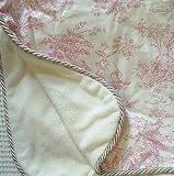 Isabella Throw - Toile & Softee Material
