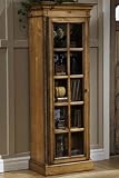 Wilshire Small Library Cabinet 75hx27.75w Antique Pine