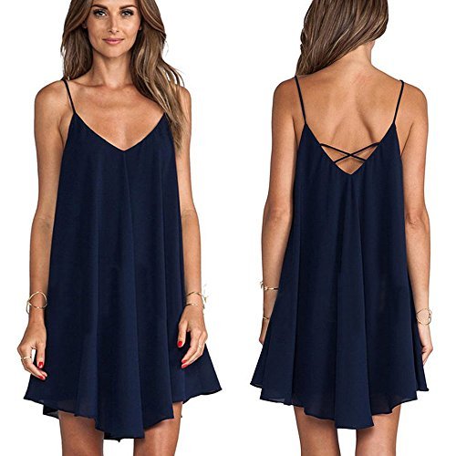Win Wallet Buy New Summer Sexy Women Sleeveless Party Dress Casual Mini Dress