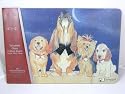TEMPERED GLASS CUTTING BOARD LARGE 18" X 12" PUPPIES HOUND LABRADOR TERRIER GOLDEN BY PIPSQUEAK