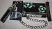 Guinness Beer Irish Shamrock Clover Charm Chain Wallet