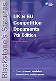 Blackstone's UK & EU competition documents