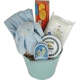 Jellycat Blue Bunny and Bathtime - adorable Baby or Child Gift Basket