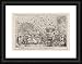 RAIN/CATS AND DOGS BandW - Framed Print 16x12 (40x30cm) by Mary Evans