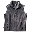 Men's Ridgeline Fleece Vest, Charcoal