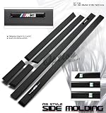 92 93 94 95 96 97-98 BMW E36 3-SERIES 4DR SEDAN M3 STYLE SIDE MOLDING MOULDING