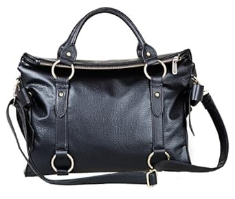 Fashionable Designer Inspired Double Bow Knot Soft Pebbled Leatherette Satchel Tote Hobo Handbag Purse w/Shoulder Strap Fashionable Designer Inspired Double Bow Knot Soft Pebbled Leatherette Satchel Tote Hobo Handbag Purse w/Shoulder Strap