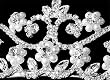 Wedding Headband Bridal Tiara, Pearl & Rhinestone 107