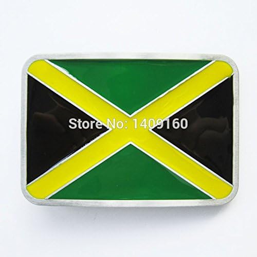 Men Belt Buckle (Jamaica Flag) Gurtelschnalle Boucle de ceinture
