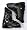 Used Rossignol Comp-J Black Ski Boots Teen Jr. Size 5