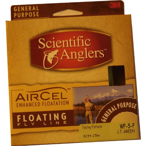 3M Scientific Angler Air Cell Fly Line (Size 5, Weighted Forward Green)