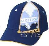 Men`s Michigan Wolverines Shadow Logo Flex-Fit Cap