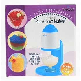 Rival IS575-TS Electric Ice Shaver Snow Cone Frozen Drink Maker Turquoise
