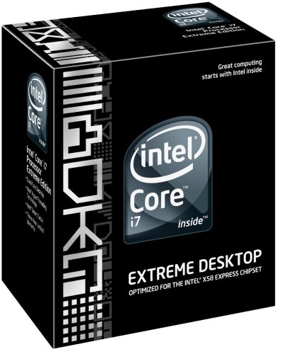 Intel i7-965 (Nehalem) Quad Core Processor Extreme Edition - 3.20 GHz,8MB L3 Cache,1600MHz FSB,Socket 1366,45 nm,3 Year Warranty,Retail Boxed