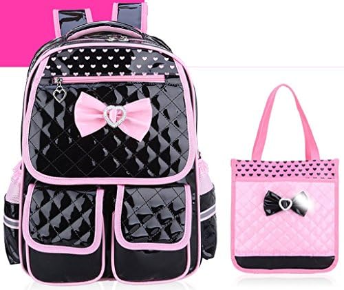 Whole Set Double Shoulders Backpack for Girls with Lunch Bag