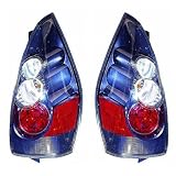 2006 06 Mazda 5 Silver Background Taillight Taillamp PR by Aftermarket