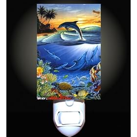Dolphin Fantasy Decorative Night Light
