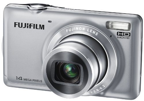 Fujifilm FinePix JX370 Digital Camera – Silver (14MP, 5 x Optical Zoom) 2.7 inch LCD Screen