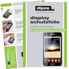 2x Dipos Antireflex Displayschutzfolie f�r Samsung Galaxy Note N7000